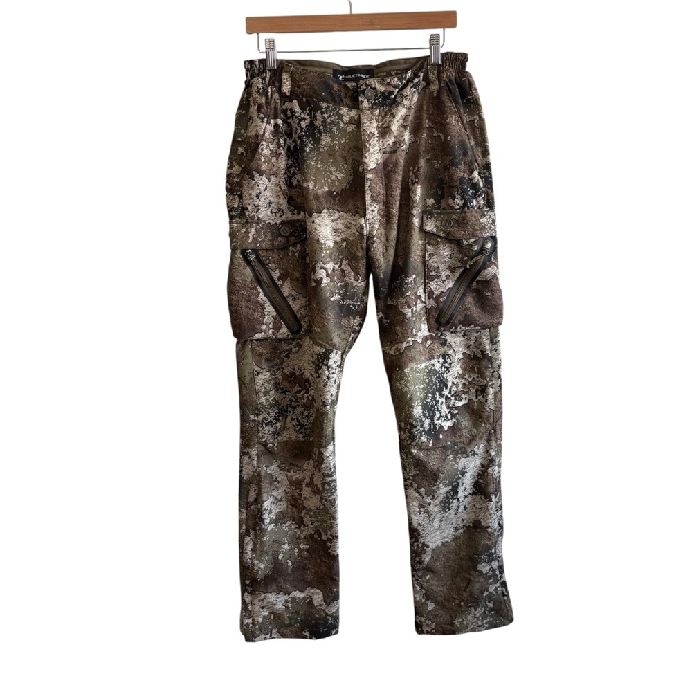 TrueTimber Sz Medium Green Brown Camo‎ Pulse SpikeCave Performance Pants Hunting